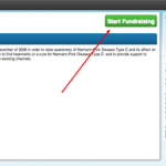 FirstGiving NPCF Fundraising Page